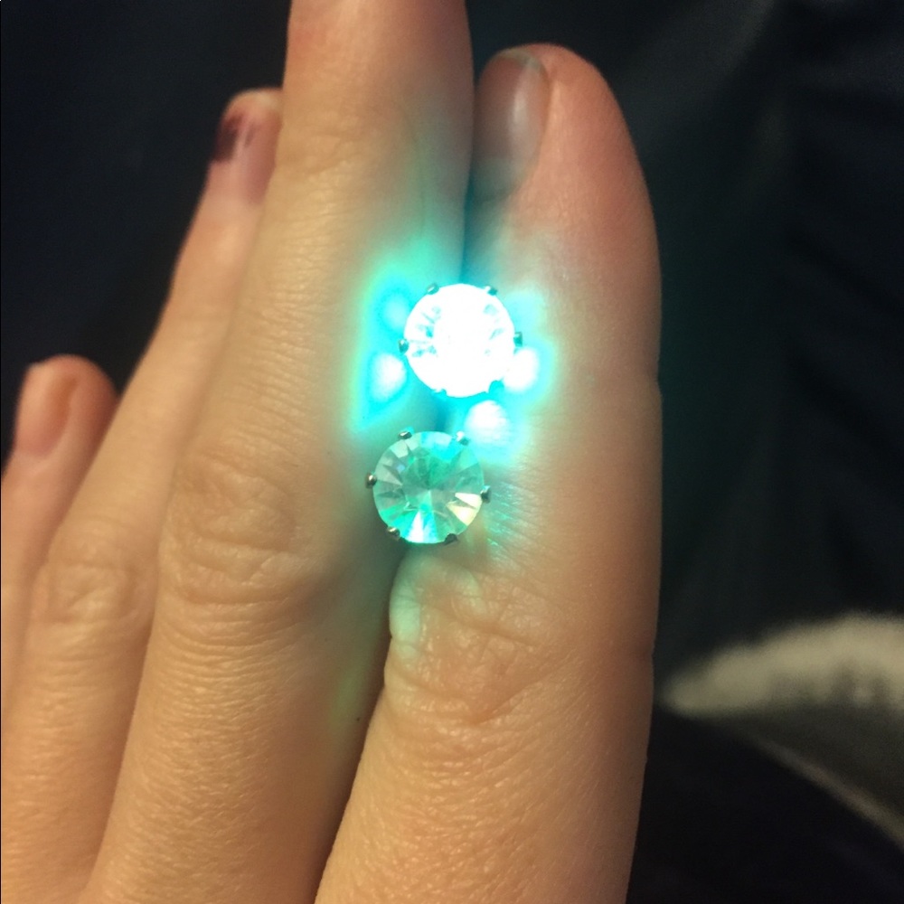 LED earrings. Prefect for Raves and Festivals